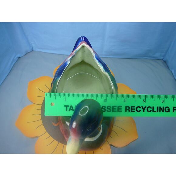 Vtg Royal Copley Cermic Duck Planter - Picture 7 of 8